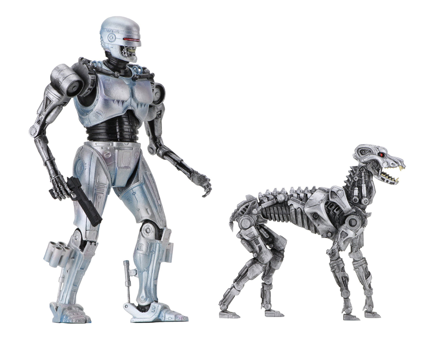 NECA - Robocop vs The Terminator - 7" Scale Action Figures - EndoCop/Terminator Dog 2-Pack