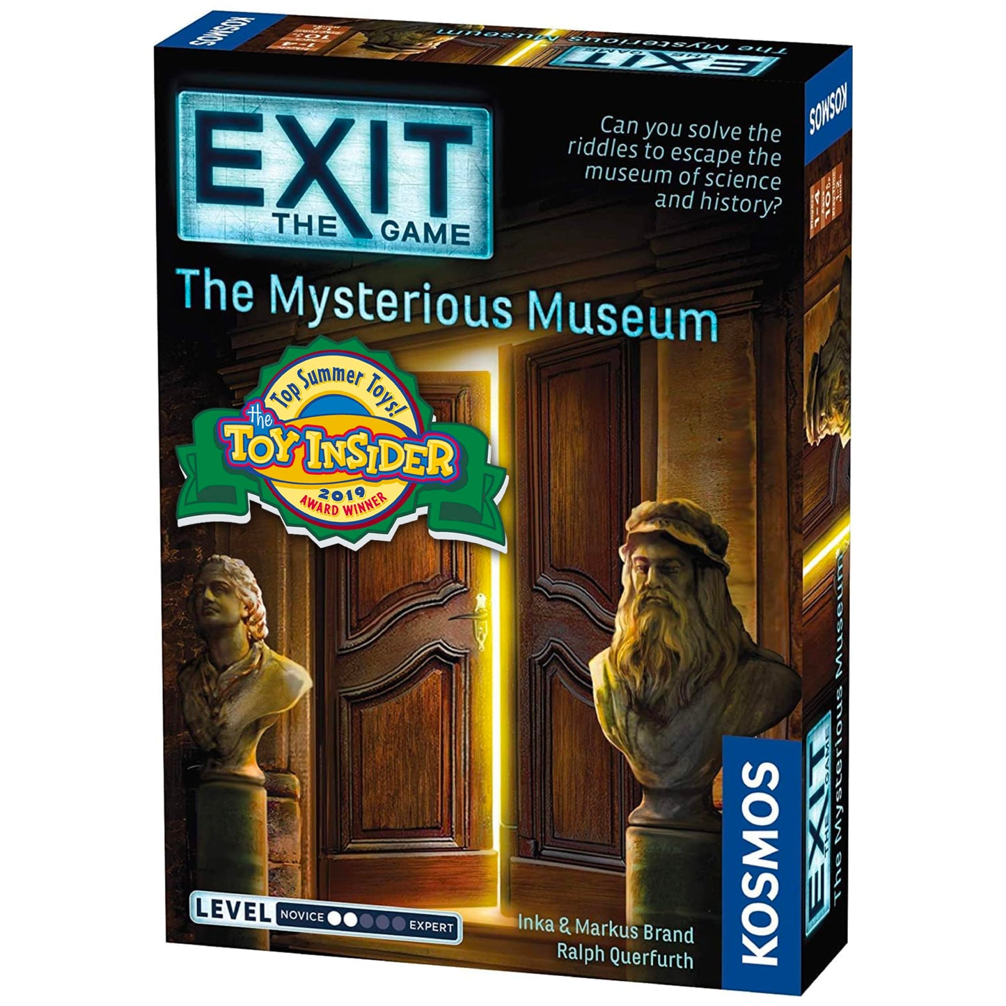 Exit: The Mysterious Museum | Exit: The Game - A Kosmos Game | Family-Friendly, Card-Based At-Home Escape Room Experience for 1 to 4 Players, Ages 10+