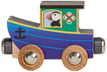 Maple Landmark NameTrain Tug Boat - Made in USA