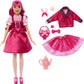 Mattel Disney Descendants: Wicked Wonderland Tea Party Reveal with 7 Surprises, a Pink Fashion Doll in Movie Inspired Clothes & Accessories