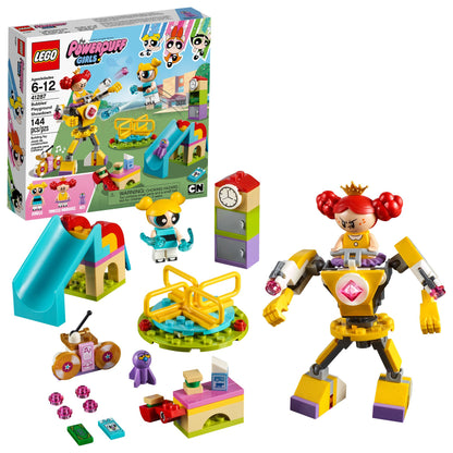 LEGO The Powerpuff Girls Bubbles’ Playground Showdown 41287 Building Kit (144 Pieces)