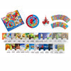 Jasey's Toy Chest 4-in-1 Learn & Play Pack | Puzzle Cards, Dominoes, Teaching Clock & Shoe Tying Activity Set | Educational Toy for Toddlers Ages 4+