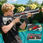 SOFITEN Electric Automatic Toy Gun Rifle Foam Dart Sniper Blaster with Adjustable Scope, Tactical Vest, Two Shooting Modes, Birthday Christmas