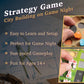 Castellans Board Game - Valeria Universe of Games - Strategy Board Game with Dice Drafting, Resource Management, and Area Control. Game Night for 1-5