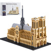 DOLBLOCK Notre Dame De Paris World Famous Micro Building Blocks Collection Model Architecture Sets for Adults 7380 PCS, Ideas DIY Mini Bricks Toy