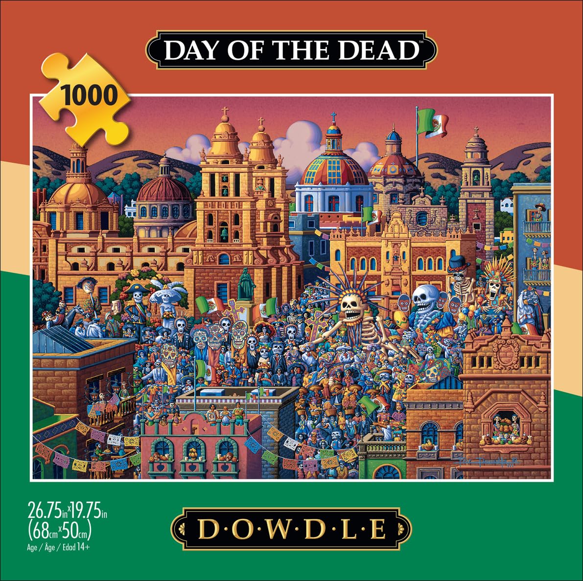 Buffalo Games - Eric Dowdle Day of the Dead - 1000 Piece Puzzle for Adults