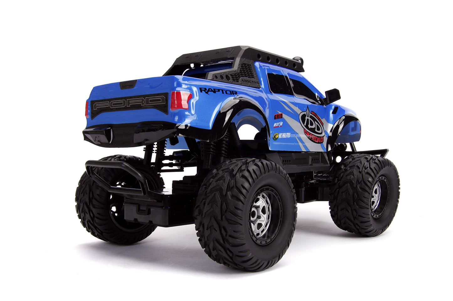 Jada Toys Just Trucks 2017 Ford F-150 Raptor Elite 4x4 RC, Blue, 31090