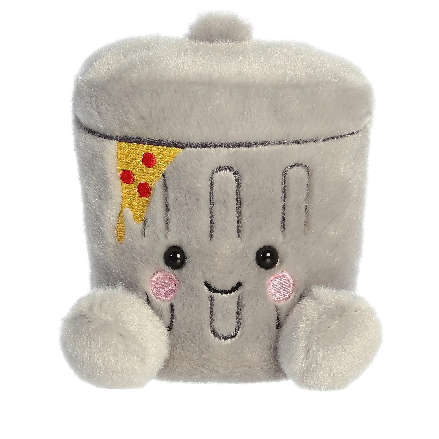 Aurora® Adorable Palm Pals™ Garbanzo Trashcan™ Stuffed Animal - Fun Collectible Plush for Kids and Adult Collectors - Perfect for Decorating Rooms