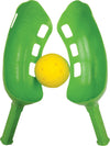 Water Sports Outdoor Pool and Beach Scoop Ball Set (Colors May Vary), 17" x 5.5"