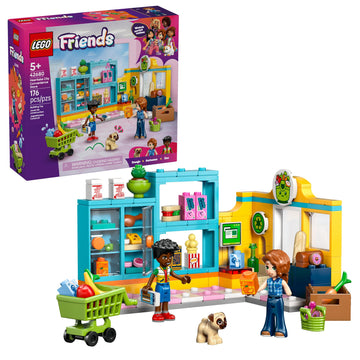 LEGO Friends Heartlake City Convenience Store Building Toy for Girls & Boys - Pretend Play Set for Kids, Ages 5+ - W/Autumn & Zac Minidolls, 1 Toy