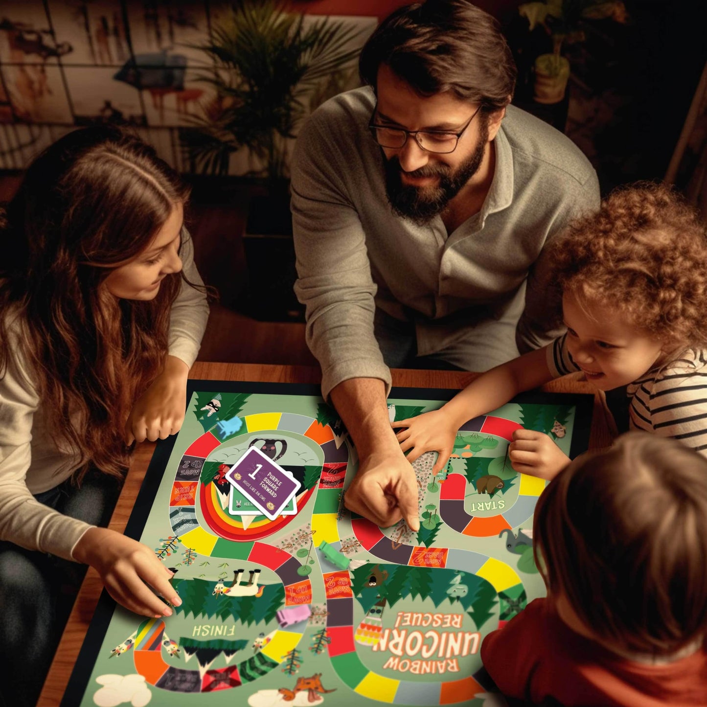 Rainbow Unicorn Rescue - Board Game for Kids Ages 4-8, Fun Family Board Games, Games for 4+ Year Olds, Kids Games for 4+ Year Old Birthday Gift