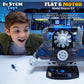 Dr. STEM Toys Model Engine Kit for Boys & Girls Ages 12+, Realistic Replica Flat 6 Motor Has Over 320 Parts, Real Motorized Action, LED Lights & Sound