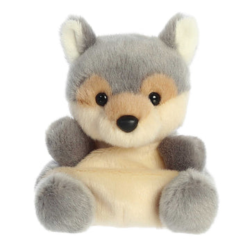 Aurora® Adorable Palm Pals™ Lucian Wolf™ Stuffed Animal - Fun Collectible Plush for Kids and Adult Collectors - Perfect for Decorating Rooms