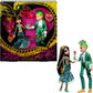 Monster High Howliday Love Edition Dolls, Cleo De Nile & Deuce Gorgon Collector 2-Pack with Valentine's Accessories & Displayable Packaging