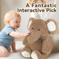 iPlay, iLearn Elephant Stuffed Animal, Soft Baby Plush Elephant Toy, Infant 18" Big Cute Fluffy Animal Toy, Nursery Bedtime Huggable Birthday Easter