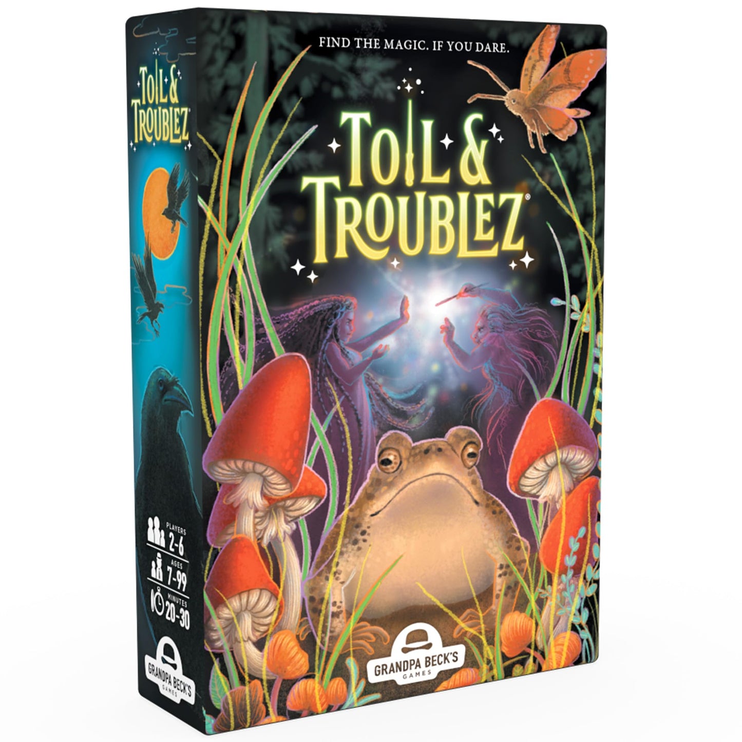 Grandpa Beck's Games Toil & Troublez | from The Creators of Cover Your Assets | Fun Push Your Luck Card Game | for Kids, Teens, and Adults | 2-6