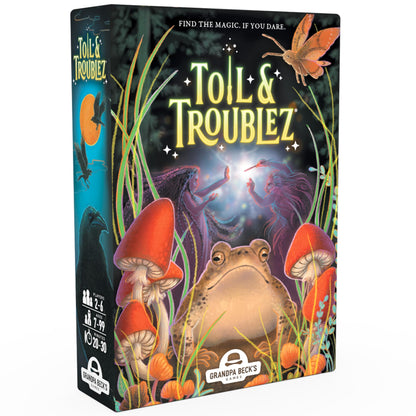 Grandpa Beck's Games Toil & Troublez | from The Creators of Cover Your Assets | Fun Push Your Luck Card Game | for Kids, Teens, and Adults | 2-6