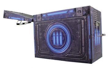 Toynk Gears of War Tin Ammunition Storage Box | Exclusive Gears 5 Latched Ammo Crate | Measures 8.5 x 4.5 Inches