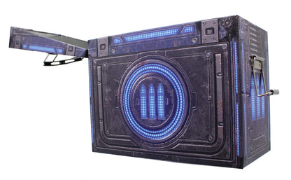 Toynk Gears of War Tin Ammunition Storage Box | Exclusive Gears 5 Latched Ammo Crate | Measures 8.5 x 4.5 Inches