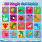 Nisuez Magic Water Elf Toy Kit for Kids, 30 Colors Magic Gels & 20 Molds, Water Gel Kit, Water Squishy Making Kit, Crate Your Own Magic Elf Kits Water