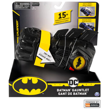 DC Comics Batman Interactive Gauntlet with Over 15 Phrases and Sounds, for Kids Aged 4 and Up