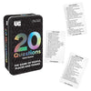 20 Questions Travel Card Game Tin for Teens & Adults, Ages 12+