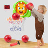 SYNCFUN Mini Basketball Hoop LED Scoring Indoor Hoop with 2 Balls, Indoor Adjustable Height Basketball Hoop, Space-Saving, Christmas Birthday Gifts