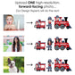 Big Dot of Happiness Custom Photo Railroad Party Crossing - Steam Train Birthday Party or Baby Shower Centerpiece Sticks - Fun Face Table Toppers