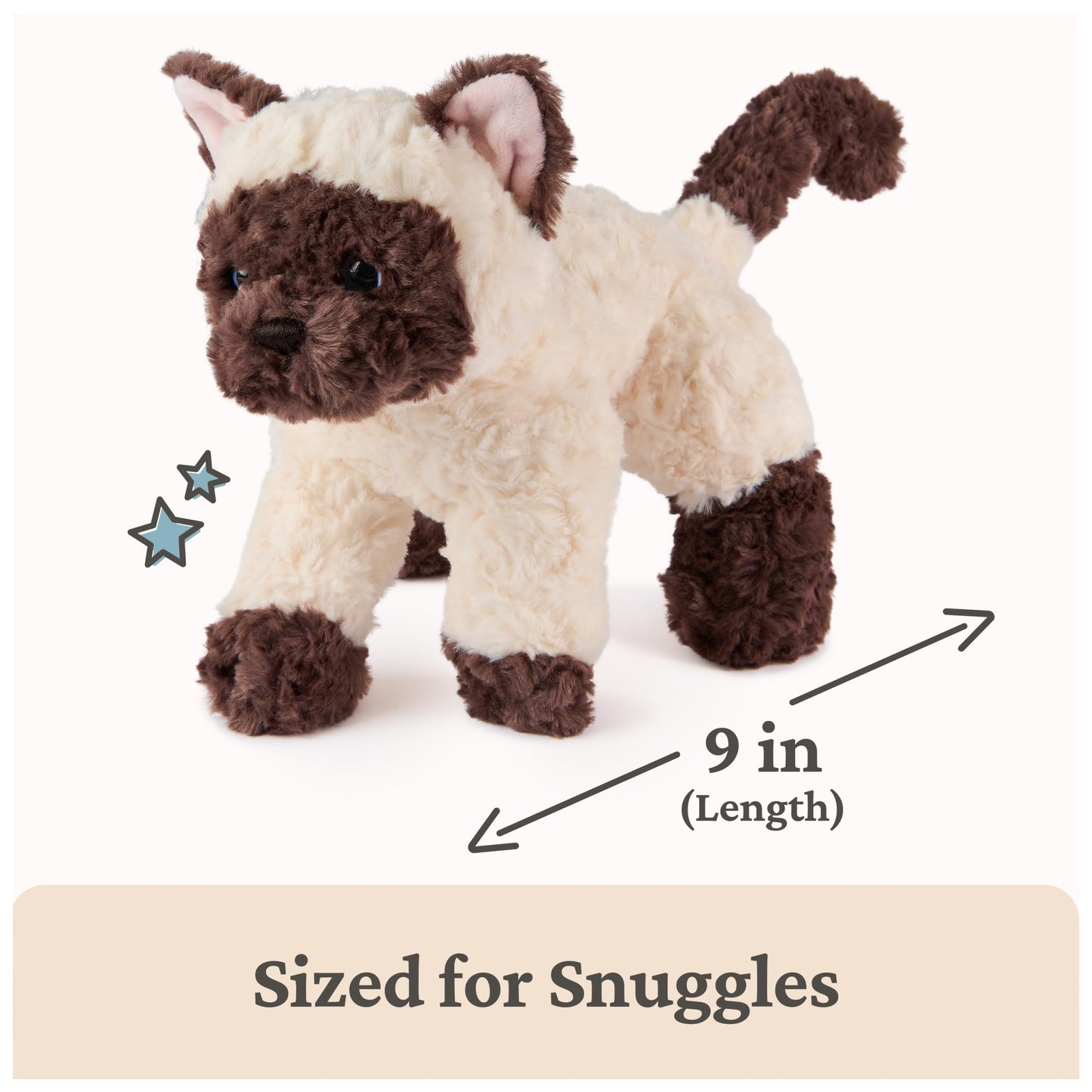 GUND Bootsie Siamese 9-Inch Kitten Stuffed Animal for Ages 1+