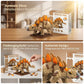 870-Piece Dinosaur Stegosaurus Model Building Kit, Micro Blocks Set with Display Stand, DIY Construction Project for Adults, Desk Decor & Creative Fun