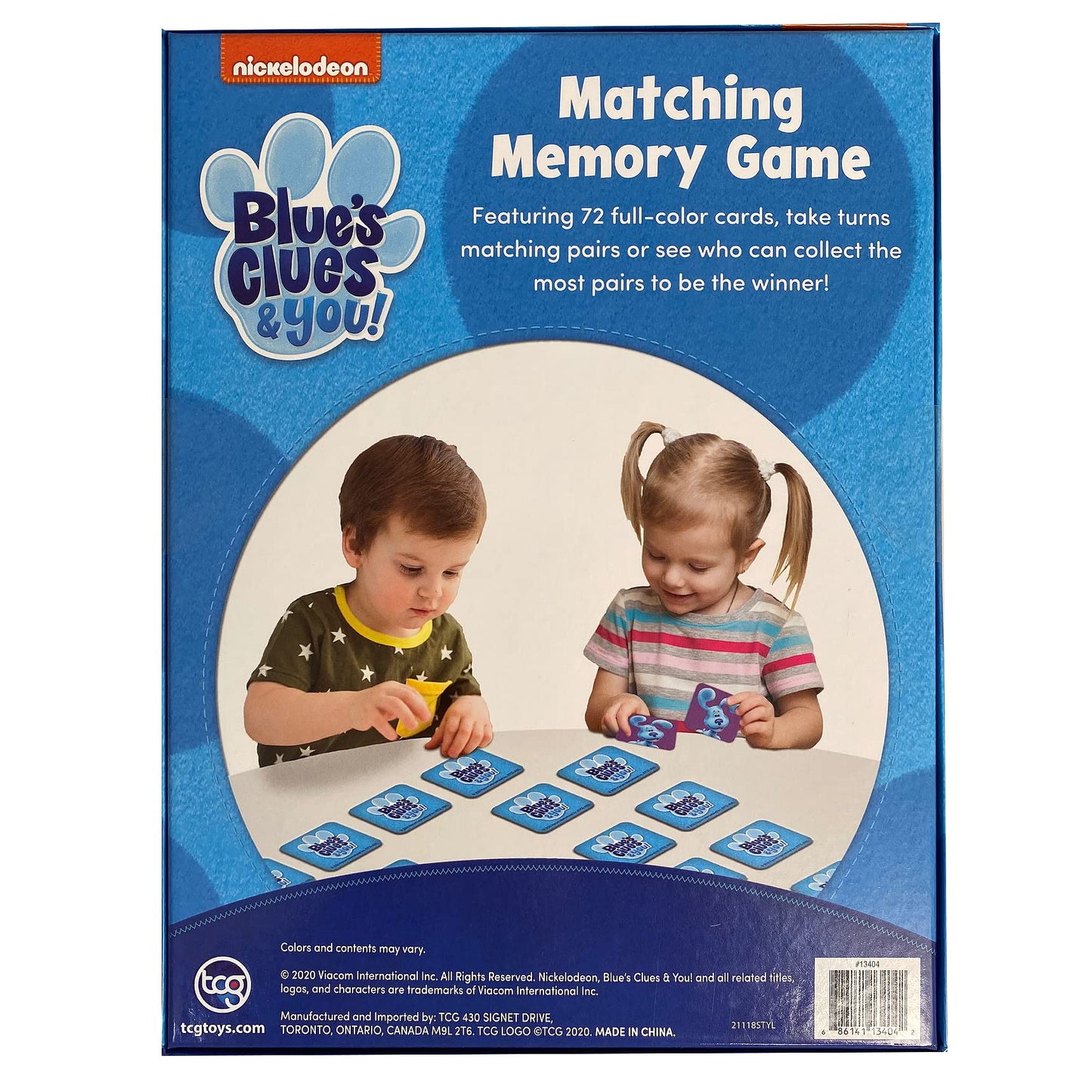 United Pacific Designs 13404: Blues Clues Memory Game