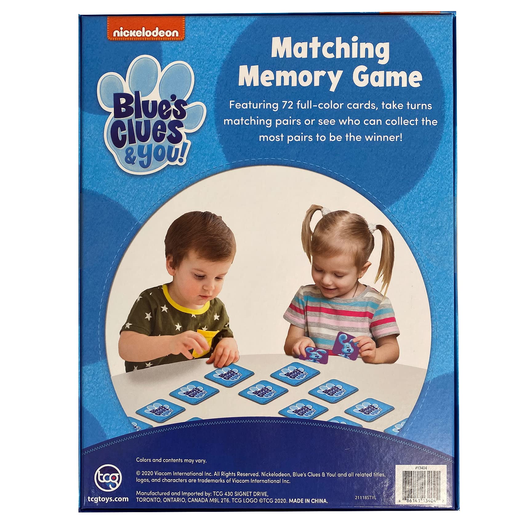 United Pacific Designs 13404: Blues Clues Memory Game