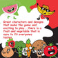 Blakruut Games Fruit War, A Family Friendly Game That is a Twist on The Classic Card-Game of War, with Quicker Play, Intense Battles and Fun