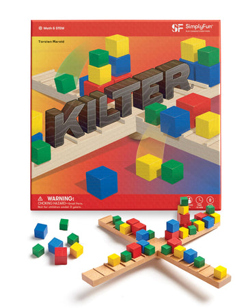 SimplyFun Kilter - The Educational Game of Levers & Motion - Hilarious Family Fun with an Introduction to Physics & Predicting Outcomes - Kids Game