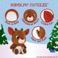 Kids Preferred Rudolph The Red-Nosed Reindeer Cuteeze 12" Christmas Stuffed Animal Plush Toy