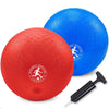 LOYNYE 10 Inch Dodgeball Balls Playground Ball Kickball, Dodge Balls for Kids, Kickballs Handball for Indoor Outdoor Games Four Square Balls, Includes