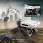 Mould King 17079 RC Excavator Building Set, Construction Digger with 8 Motors, Collectible Truck Model Kit for Men & Women, STEM Engineering Toys