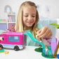 MEGA Construx Barbie Kids Building Toy Set, Dream Camper Adventure with 580 Pieces, 4 Micro-Dolls, Barbie Pets and Accessories, Pink, Ages 6+ Years