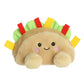 Aurora® Adorable Palm Pals™ Fiesta Taco™ Stuffed Animal - Fun Collectible Plush for Kids and Adult Collectors - Perfect for Decorating Rooms