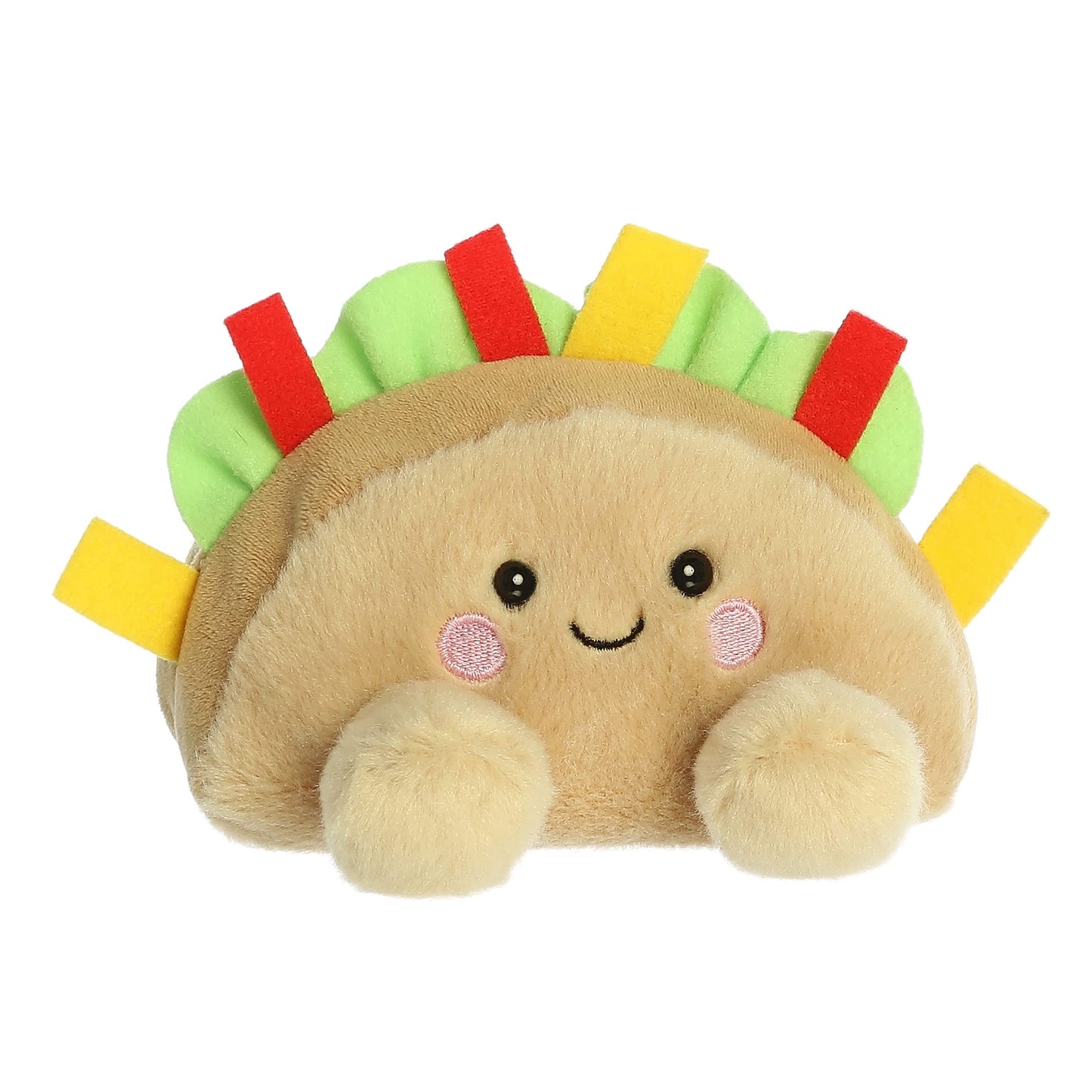 Aurora® Adorable Palm Pals™ Fiesta Taco™ Stuffed Animal - Fun Collectible Plush for Kids and Adult Collectors - Perfect for Decorating Rooms