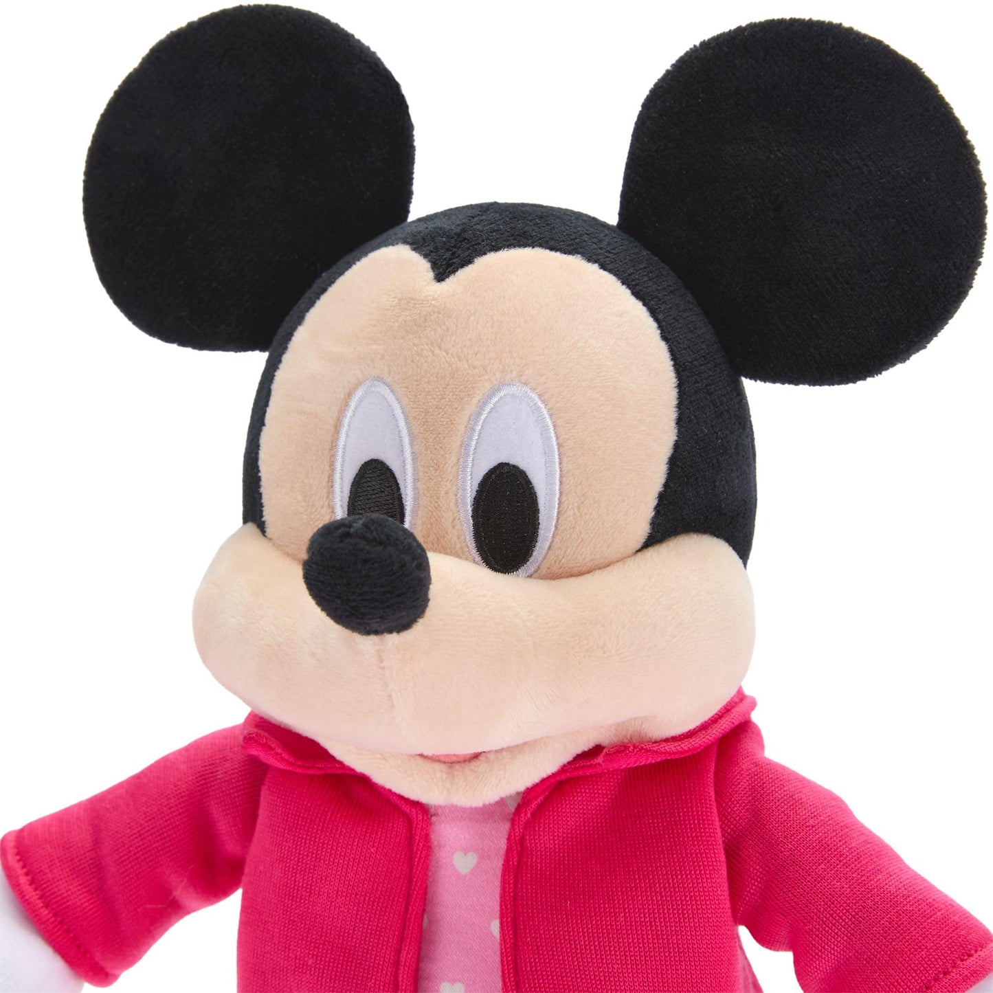 Disney Store Official Mickey Mouse Plushie in Retro Leisure Suit with Embroidered Details - Valentine's Day 2026 Plush - Disney Gift, Mickey Mouse