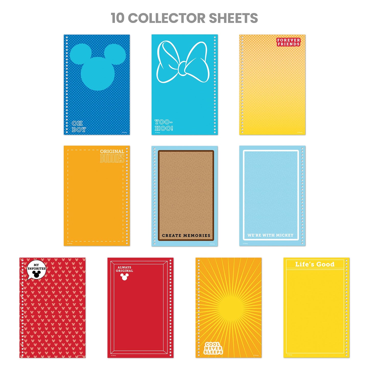 Fashion Angels Disney Mickey & Friends 1000+ Tabbed Sticker Collection Book