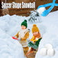 Snow Toys, Snowball Maker 4 Pack Snow Ball Shaper Molds Toys for Kids Snow Ball Fights Tool Kids Winter Toys Snow Ball Clip Snow Games for Outdoor