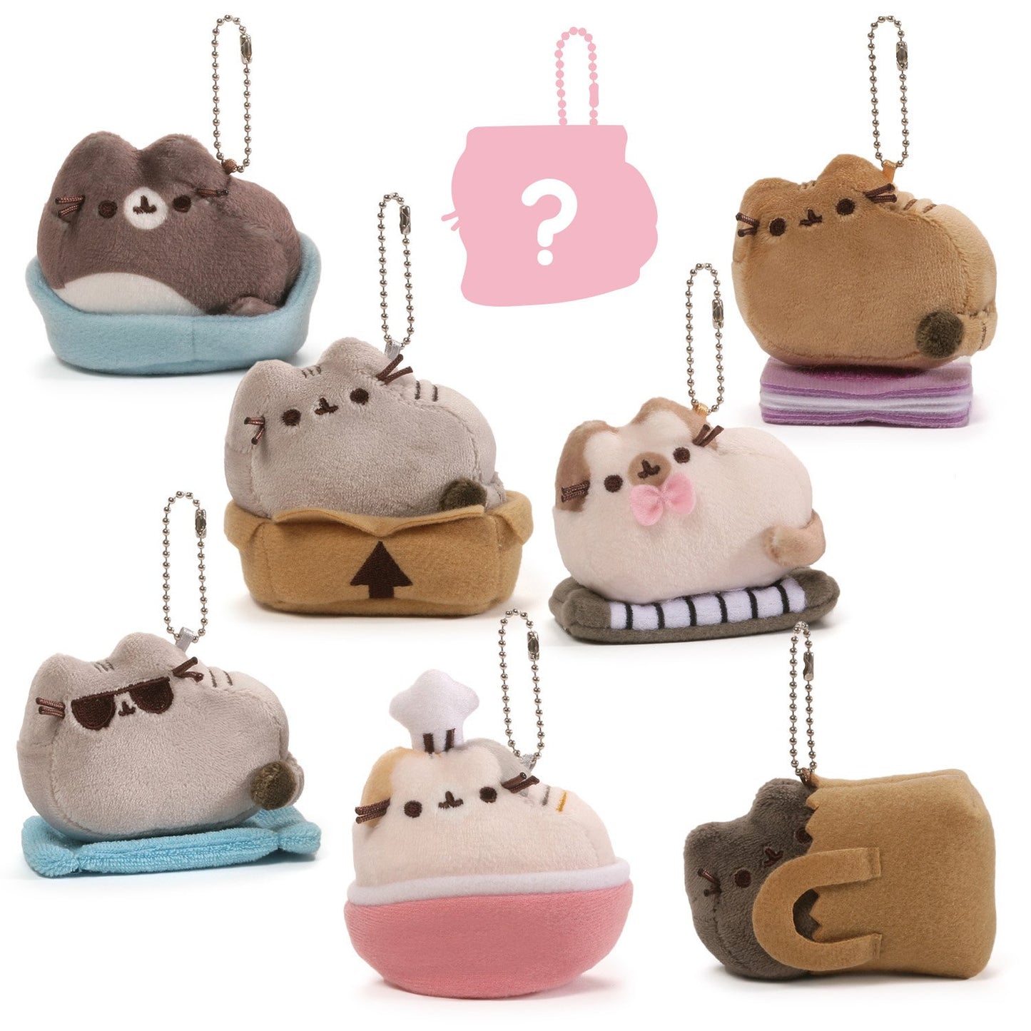 Gund Pusheen Surprise Series #3 Places Cats Sit Plush