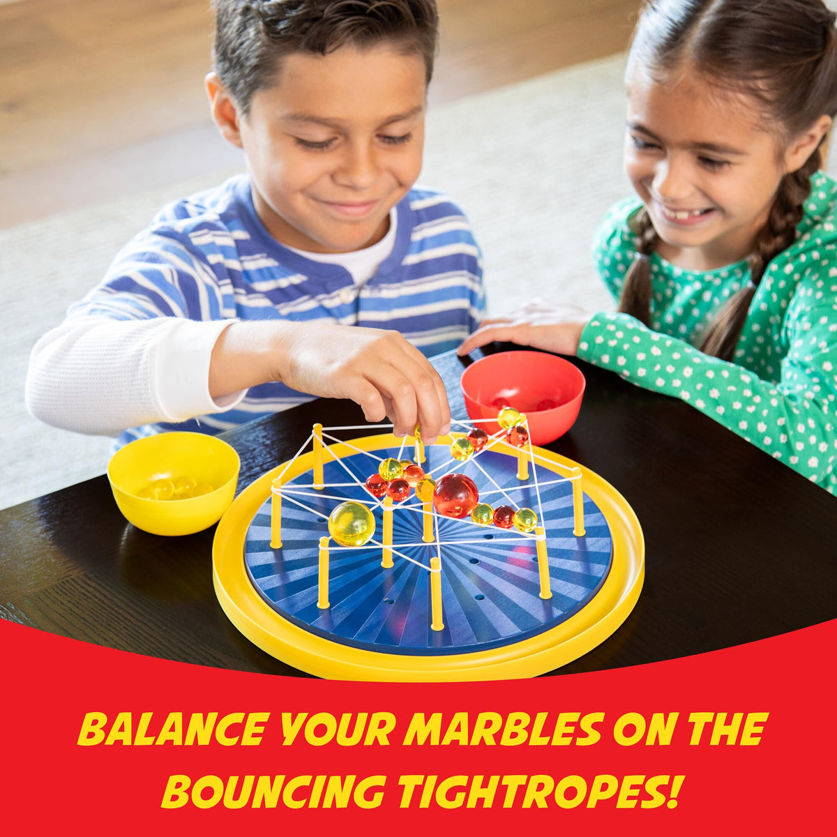 MindWare Tightrope Strategy Board Game, Fun for Classrooms, 2-4 Players, 20 Min Play Time, Ages 6 & Up