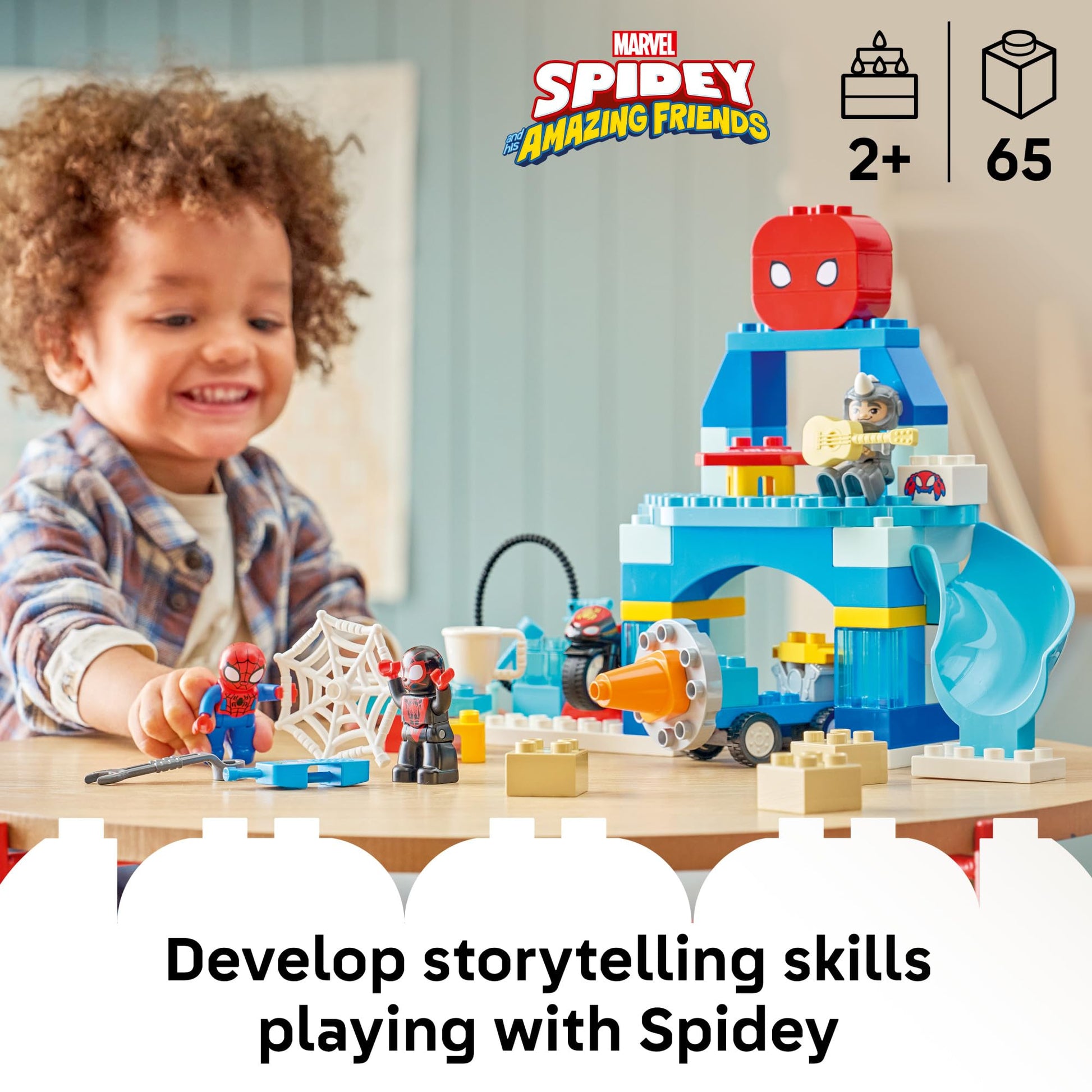 LEGO DUPLO Marvel Team Spidey Webquarters 10464
