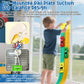 Flexible Race Car Track for Kids, Flex Track with 4 Small Race Cars,Rolls Up Portable Racetrack for Ages 3+, Compatible with H*t Wheels and DIEC*st