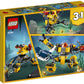 LEGO Creator 3in1 Underwater Robot 31090 Building Kit (207 Pieces)