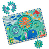Melissa & Doug Wooden Underwater Jigsaw Spinning Gear Puzzle - 18 Pieces Wooden Puzzle for Toddlers and Preschoolers, for Boys and Girls Ages 3+