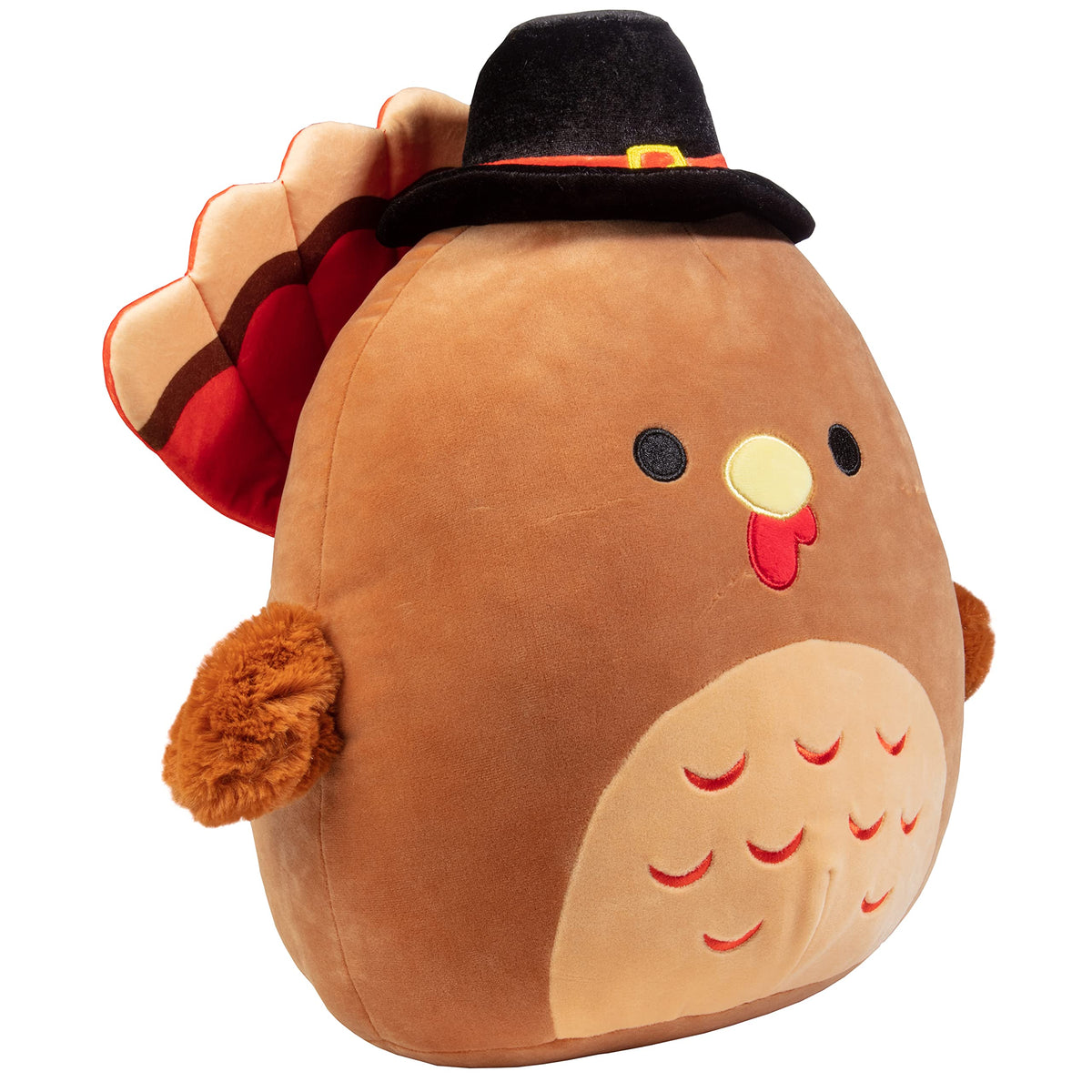 Squishmallows 12" Terry The Turkey Pilgrim - Thanksgiving Official Kellytoy - Cute and Soft Plush Stuffed Animal Toy - Great Gift for Kids - Ages 2+